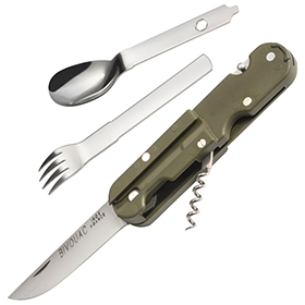 TB Outdoor French Army Camp Knife Green: BK-TBO056