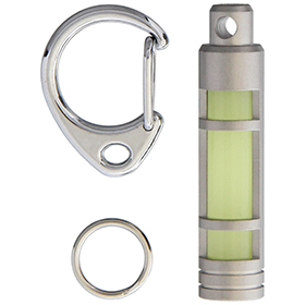 TEC Accessories Embrite Glow Fob Stainless: BK-TEC28