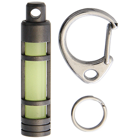 TEC Accessories Embrite Glow Fob Stainless BDC: BK-TEC28D