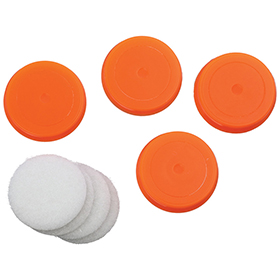 TEC Accessories Embrite Glow Dots 4pk Orange: BK-TECEGD001ORG