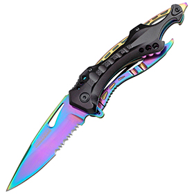 Tac Force Rainbow Linerlock A/O: BK-TF705RB