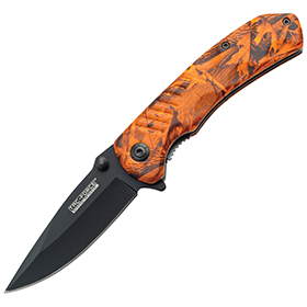 Tac Force Linerlock A/O Orange Camo: BK-TF764OC