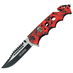 Tac Force Rescue Linerlock A/O: BK-TF809RD