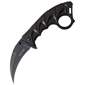 Tac Force Karambit Linerlock A/O Black: BK-TF957BK