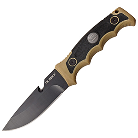 Tac Force Tactical Fixed Blade Tan: BK-TFFIX005TN