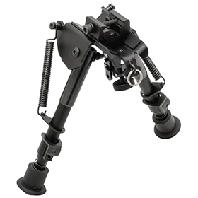 TRUGLO TacPod Folding Bipod 6-9 Piv: BK-TG8901S