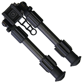 TRUGLO Tac-Pod Pivoting Bipod 6-9: BK-TG8903S