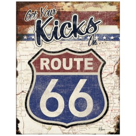 Tin Signs Your Kicks Route 66 Sign: BK-TSN2411