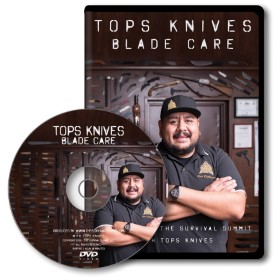 The Survival Summit TOPS Knives Blade Care DVD: BK-TSS001D