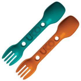 UCO Two Pack Utility Spork Teal: BK-UCO00329