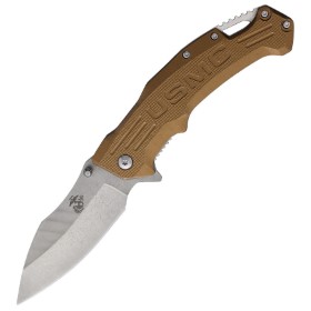 USMC Linerlock A/O Tan: BK-USMA1065TN