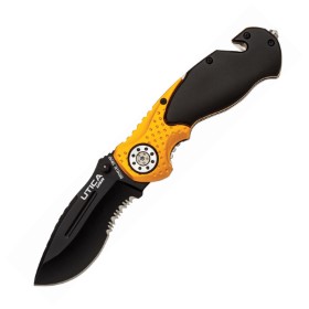 Utica Rescue Linerlock: BK-UTK911837CP