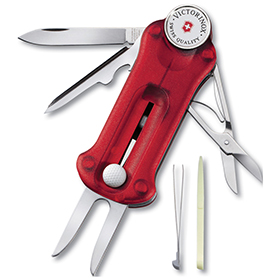 Victorinox Lifestyle Golf Tool Ruby: BK-VN07052TX5