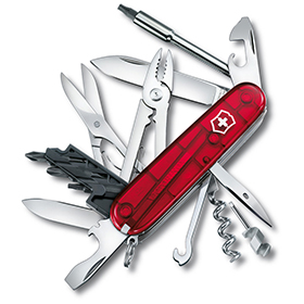 Victorinox CyberTool 34 Ruby: BK-VN17725TX1