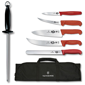 Victorinox BBQ Set Master 7 Pc Set: BK-VN5100172X3