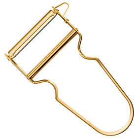 Victorinox REX Peeler Gold Plated: BK-VN6090088