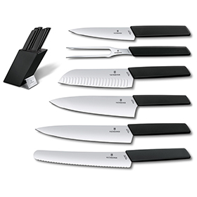 Victorinox Swiss Modern 6pc Knife Set: BK-VN6718663