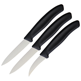 Victorinox Three Piece Paring Set: BK-VN67503X3