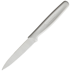 Victorinox Paring Knife White Serrated: BK-VN67637