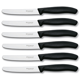 Victorinox Six Piece Steak Knife Set: BK-VN67833X8