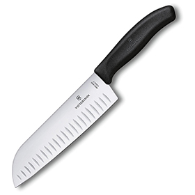 Victorinox Santoku Knife Fluted: BK-VN6852317