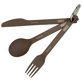 Vargo Spoon/Fork/Knife Set: BK-VR216