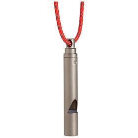 Vargo Titanium Emergency Whistle: BK-VR416