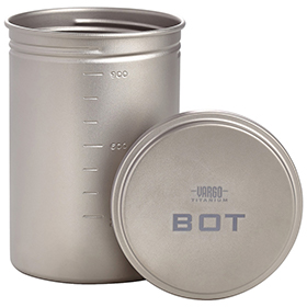 Vargo Titanium BOT Bottle Pot: BK-VR427