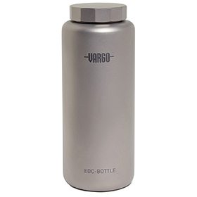 Vargo Titanium EDC Bottle: BK-VR462