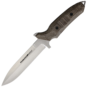 Viper Fearless Fixed Blade Brown: BK-VT4018CM