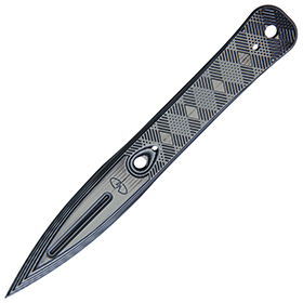 VZ Grips Executive Dagger Black/Gray: BK-VZ00206LS