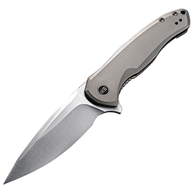 We Knife Co Ltd Kitefin Framelock Gray: BK-WE2001H