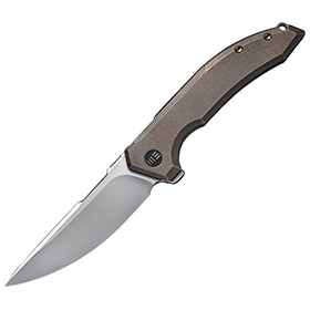 We Knife Co Ltd Quixotic Framelock Bronze: BK-WE210165