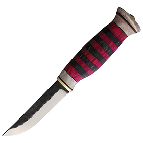 Wood Jewel Fixed Blade Color Stripe: BK-WJ23B12