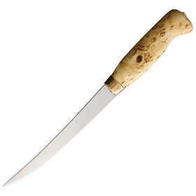 Wood Jewel Fillet Knife Curly Birch: BK-WJ23F