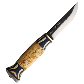 Wood Jewel Lion Fixed Blade: BK-WJ23LION9