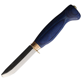 Wood Jewel Child's First Knife Blue: BK-WJ23PPBL