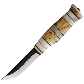 Wood Jewel Willow Grouse Knife: BK-WJ23RIE