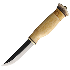 Wood Jewel Fixed Blade Curly Birch: BK-WJ23VS