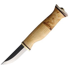 Wood Jewel Little Fixed Blade Curly Birch: BK-WJ23VSP