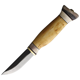 Wood Jewel Fixed Blade Curly Birch: BK-WJ23VV