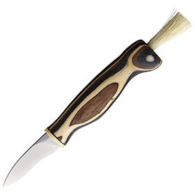 Wood Jewel Mushroom Knife Zebra: BK-WJ92Z