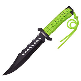 Z-Hunter Fixed Blade Green Cord: BK-ZB103