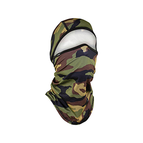 Zan Headgear Convertible Balaclava Camo: BK-ZHWB4L118