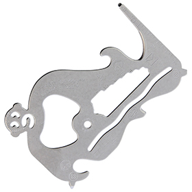 Zootility Pocket Monkey Basic Multi Tool: BK-ZOO01