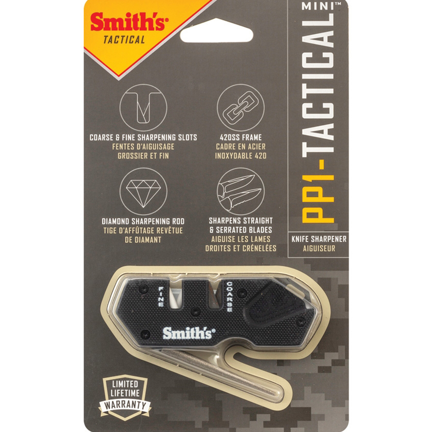 Smith's Sharpeners PP1 Mini Tactical Sharpener: BK-AC50982V3