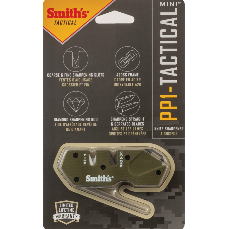 Smith's Sharpeners PP1 Mini Tactical Sharpener: BK-AC50984V3