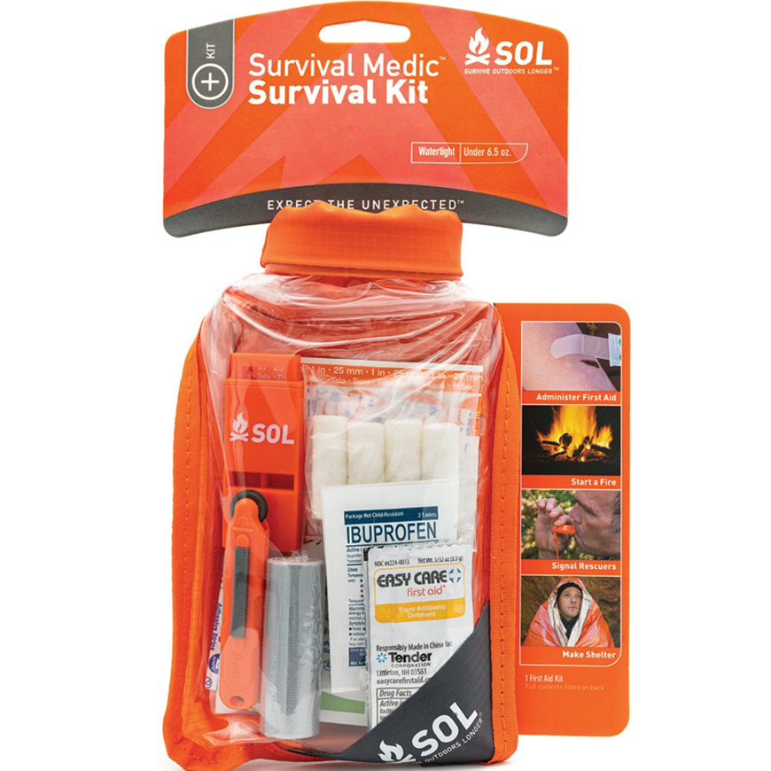 Adventure Medical Survival Medic in Dry Bag: BK-AD01401748V3