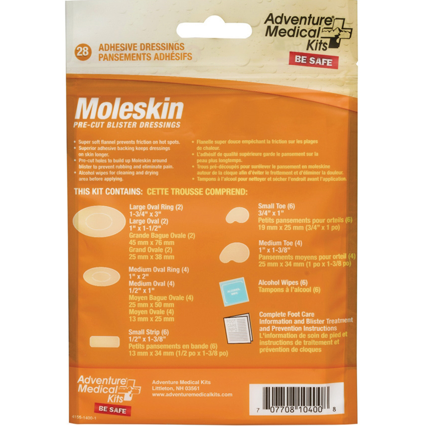 Adventure Medical Moleskin: BK-AD01550400V3