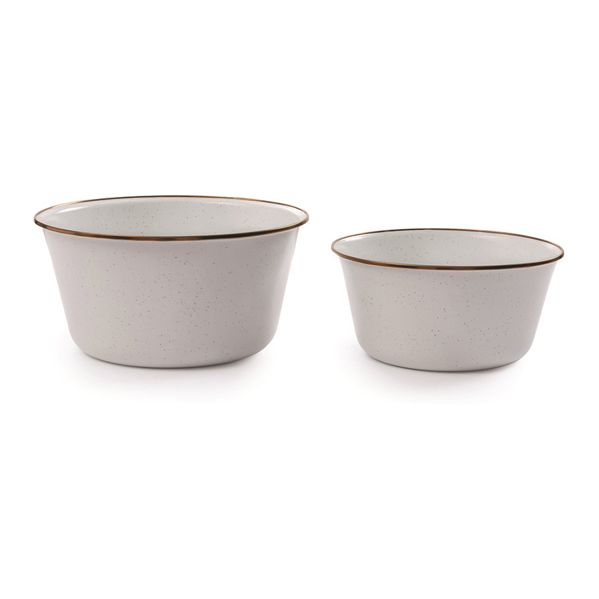 Barebones Living Enamel Mixing Bowl Set: BK-BARE397V1